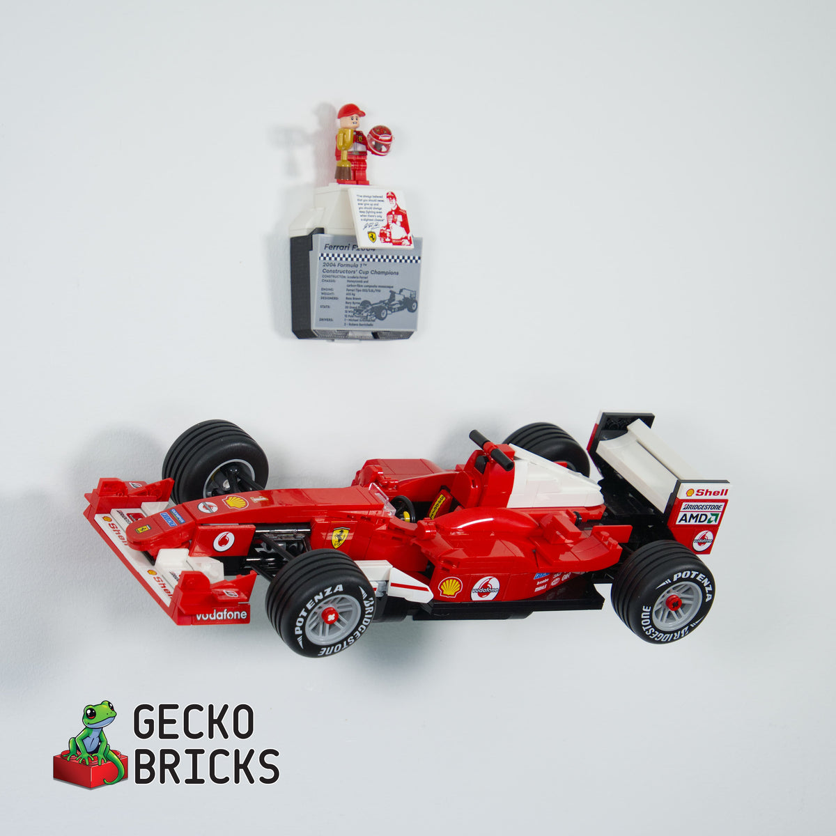 Ferrari F2004 & Michael Schumacher - 11375 - Wall Mount