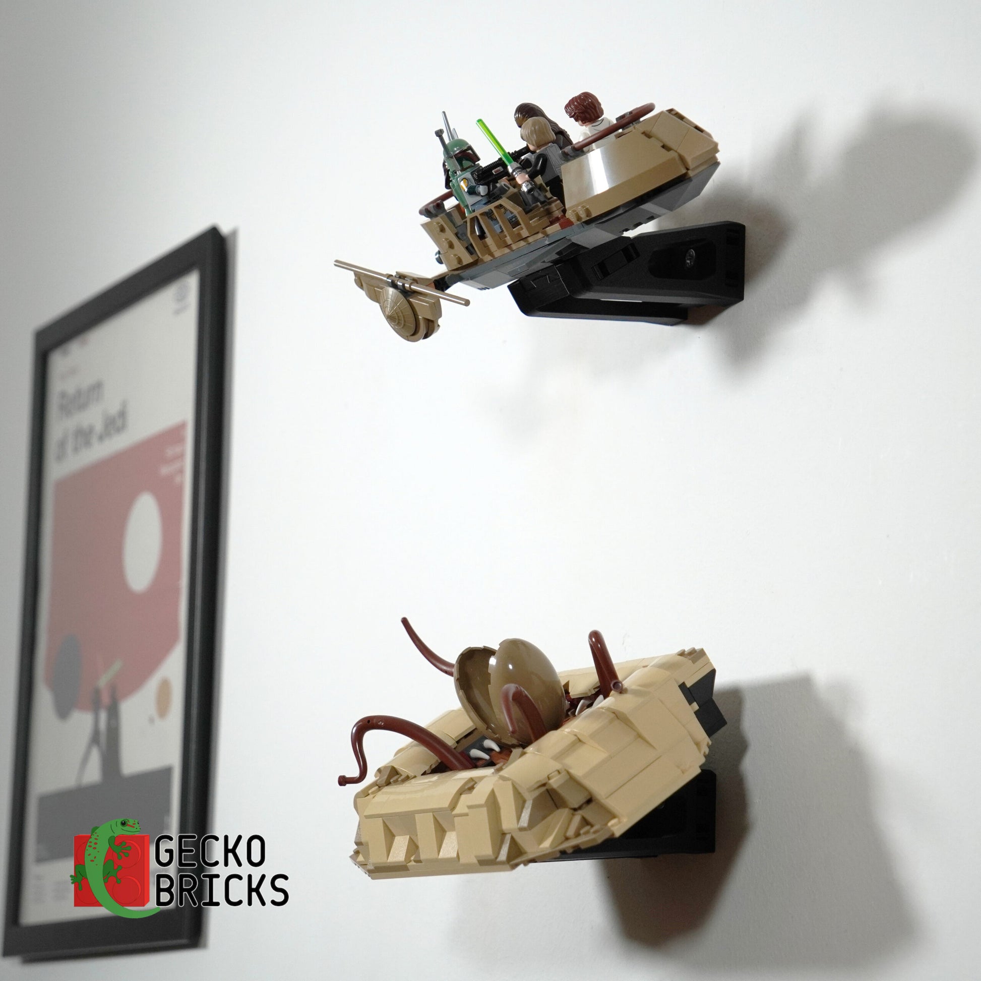 Sarlacc Pit & Desert Skiff - 75396 - Wall Mount image 2