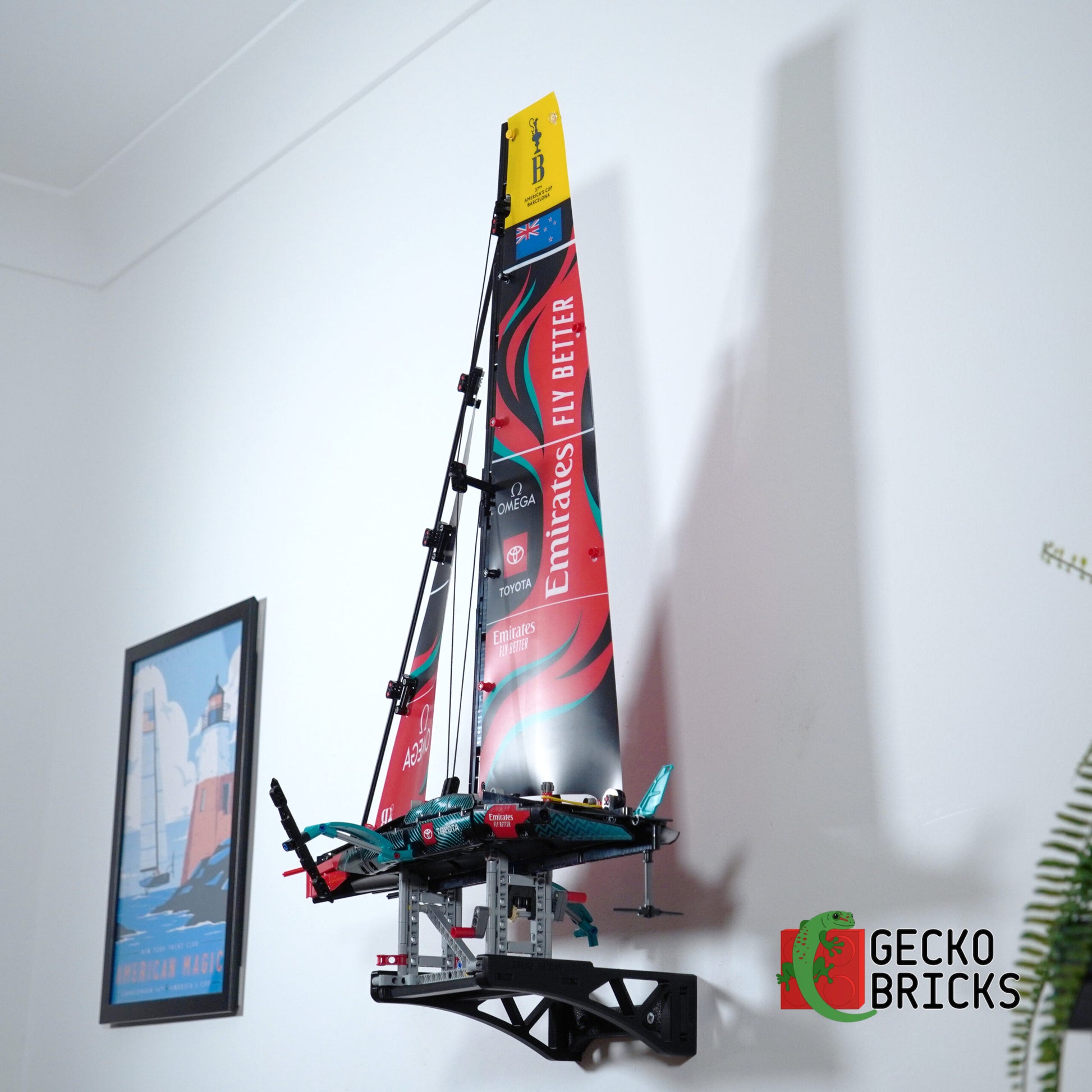 Emirates AC75 Yacht - 42174 - Wall Mount image 0