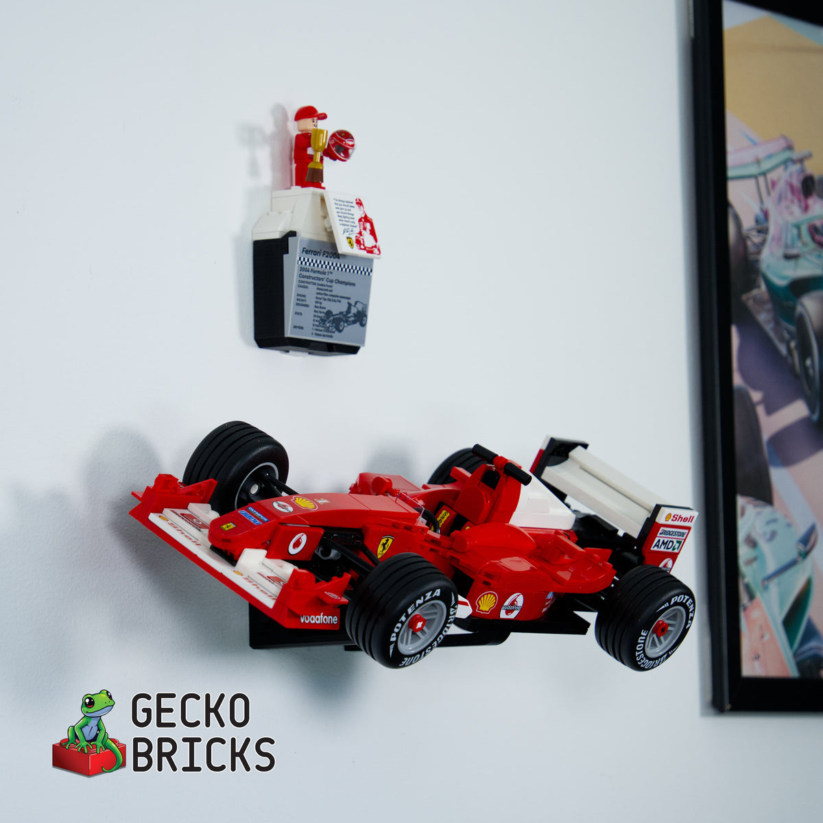 Ferrari F2004 & Michael Schumacher - 11375 - Wall Mount