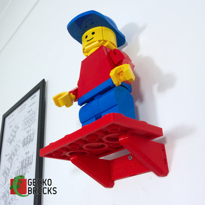 Upscaled Minifigure Wall Mount - 40649 40504 76393 4081 image 6