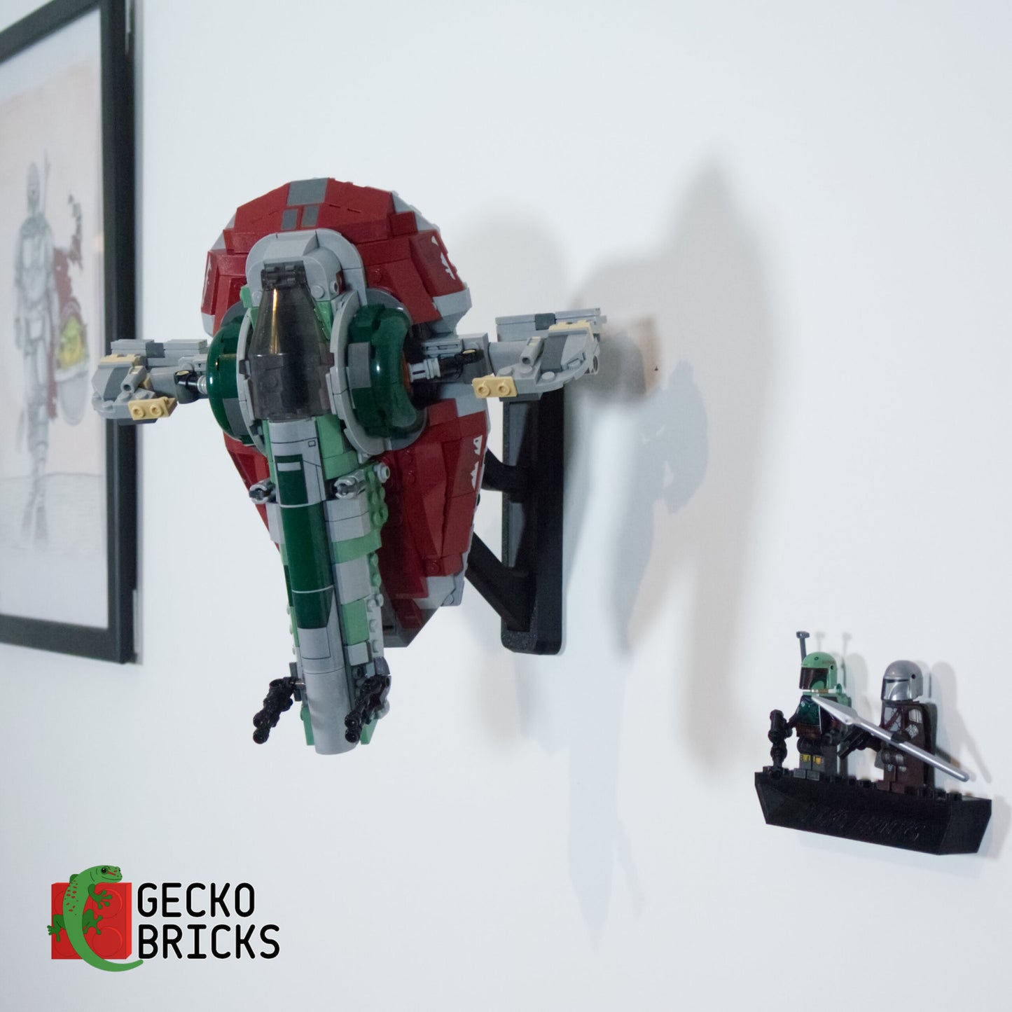 Boba Fett's Starship - 75312 - Wall Mount image 1