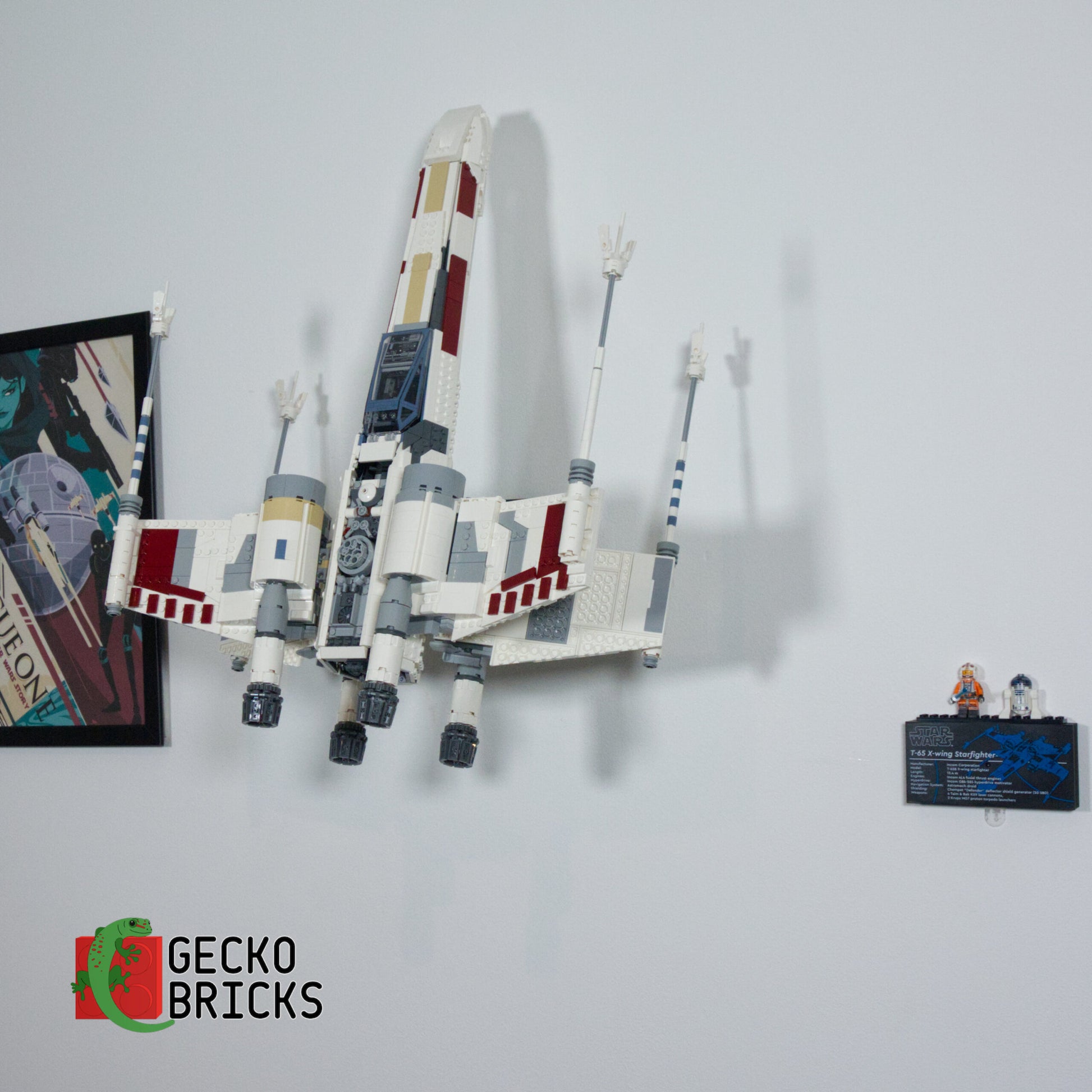 UCS X-Wing - 10240/75355 - Wall Mount image 12