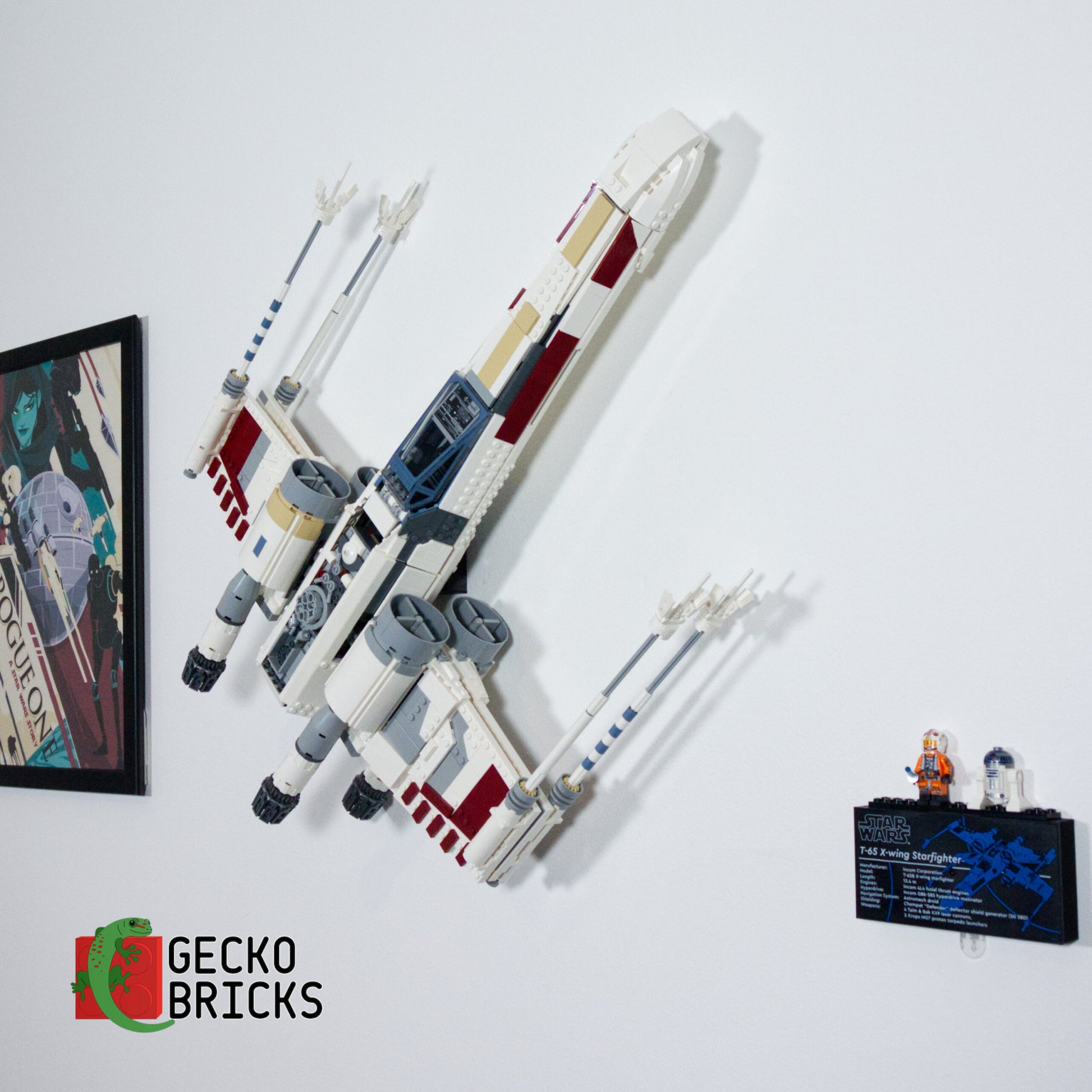 UCS X-Wing - 10240/75355 - Wall Mount image 5