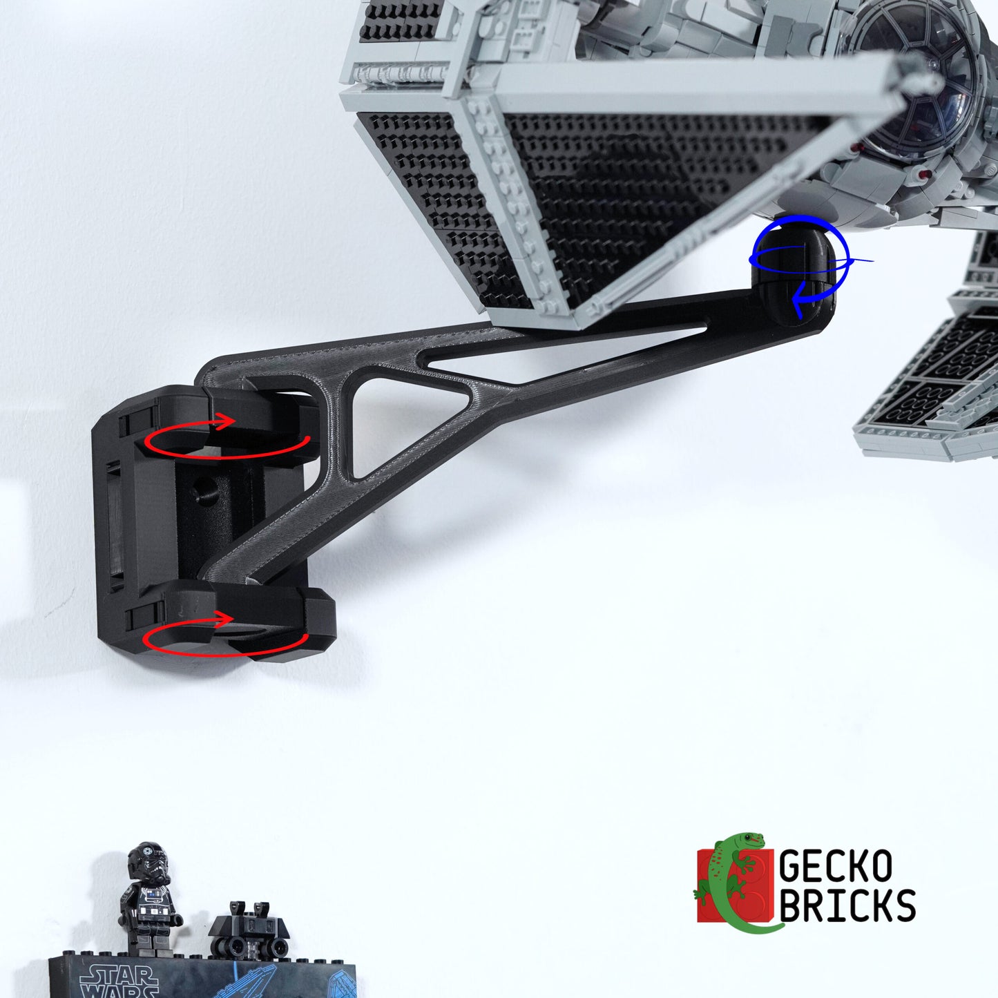 UCS Tie Interceptor - 75382 - Wall Mount image 5