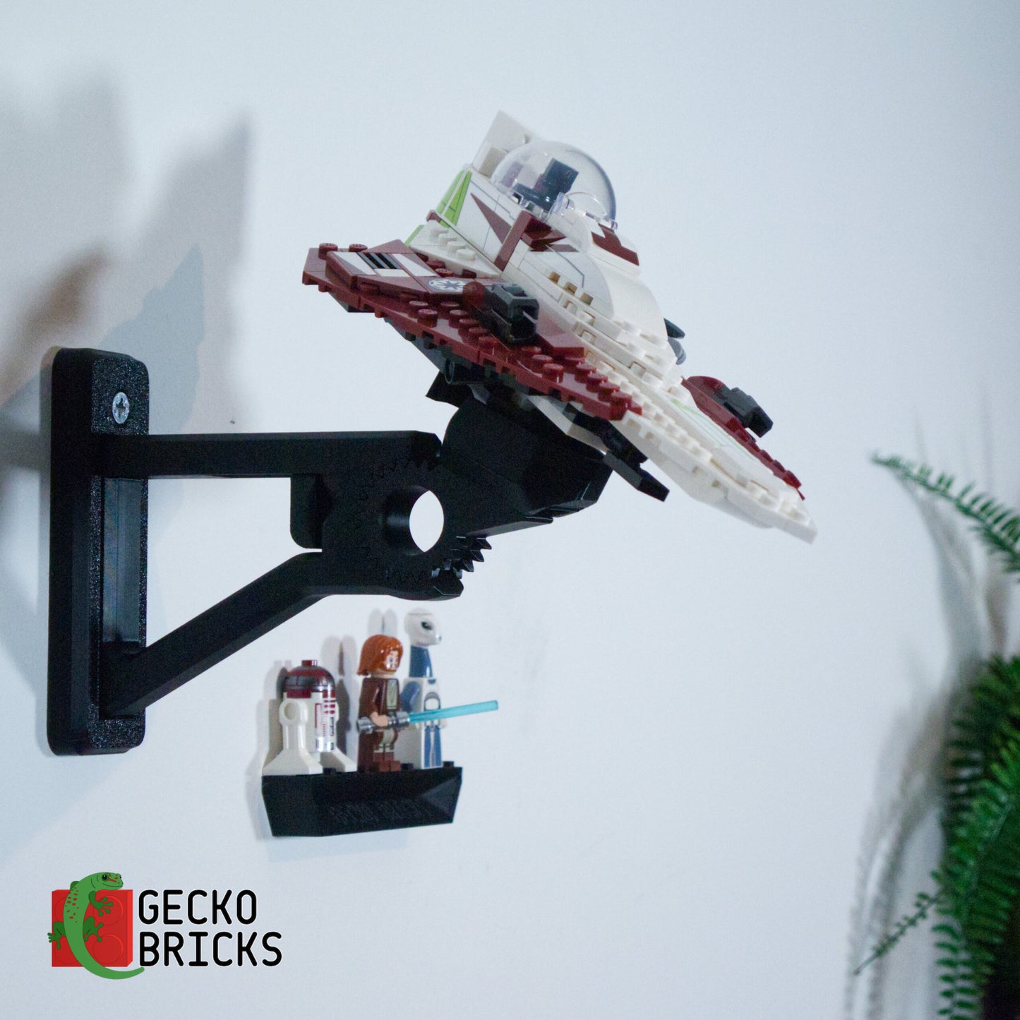 Obi-wan Starfighter - 75333 - Wall Mount image 2