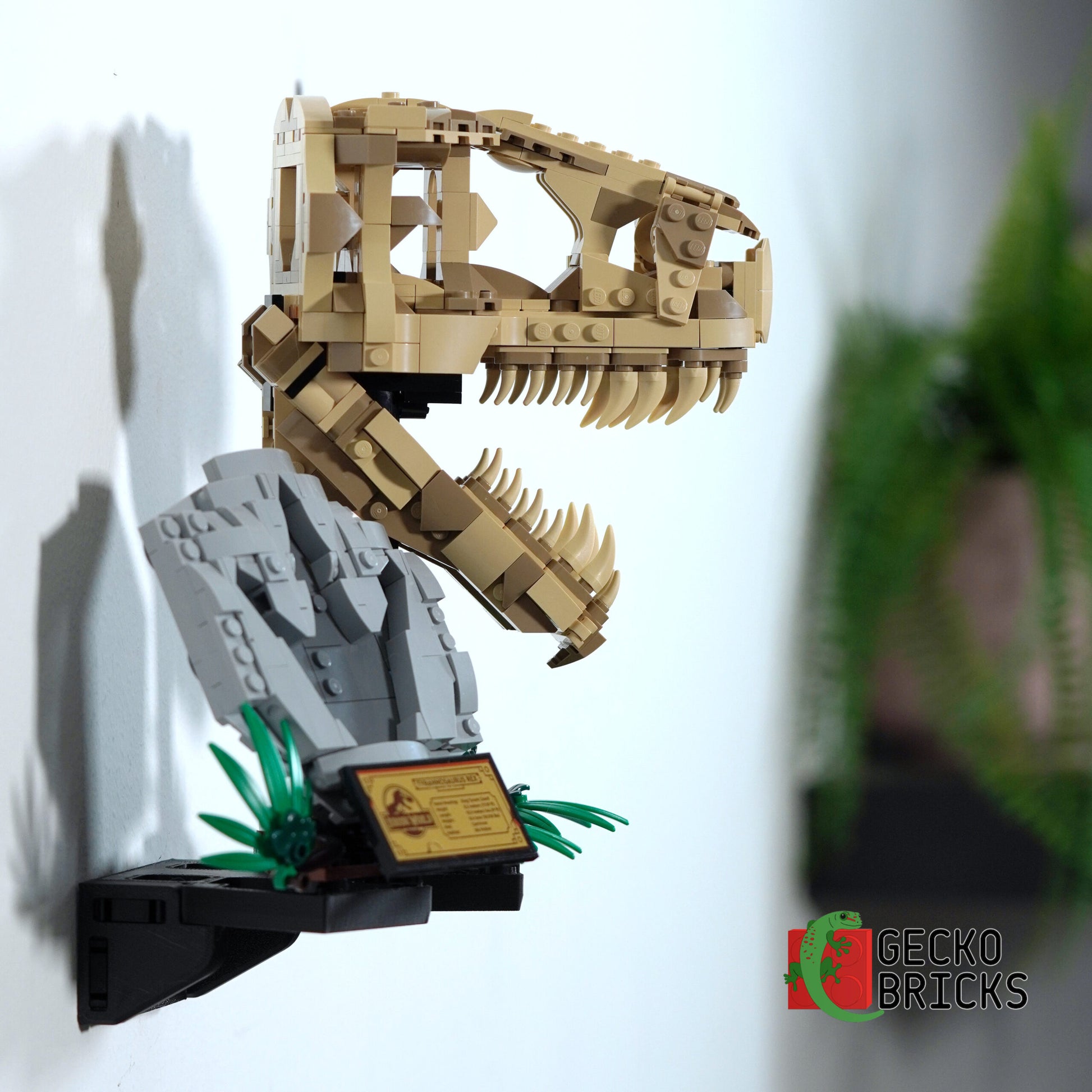 T Rex - Jurassic World Dinosaur fossils - 76964 - Wall Mount image 2