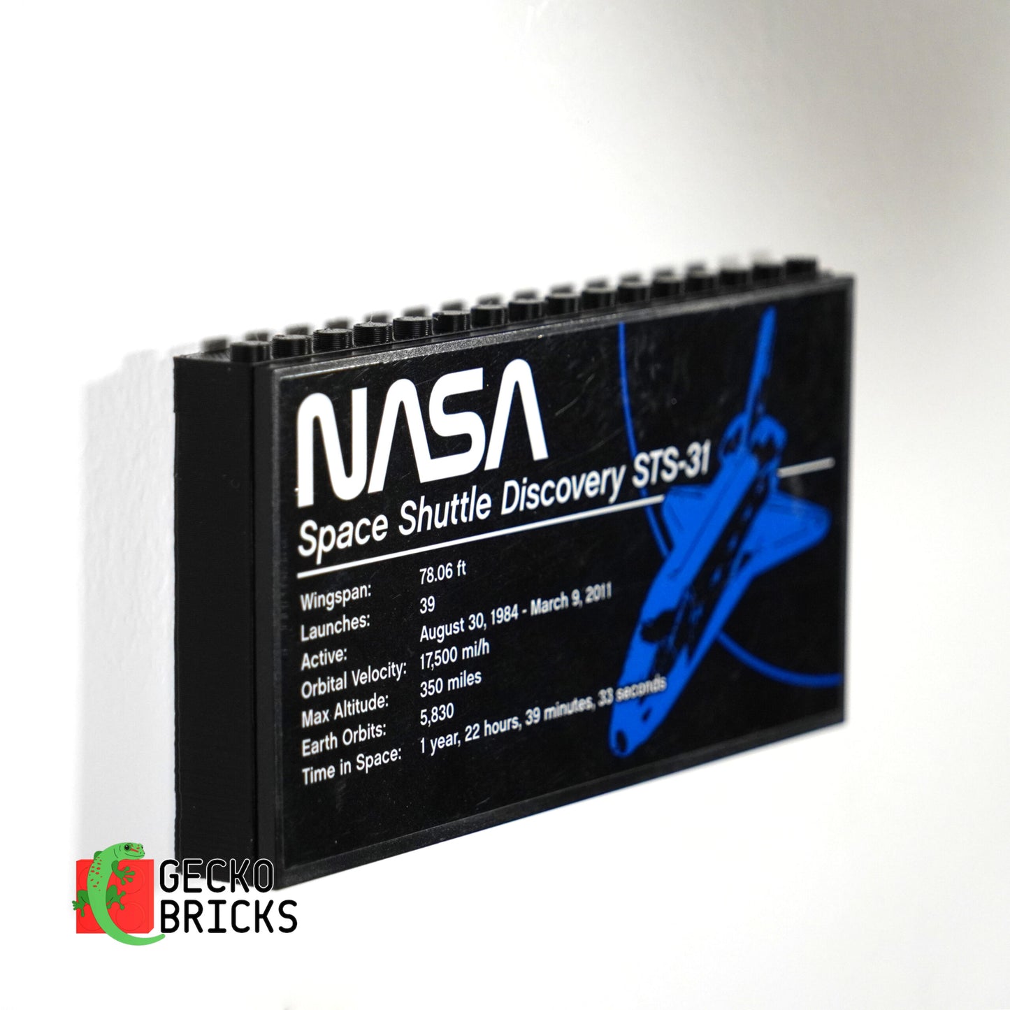 Hubble Telescope & Space Shuttle Discovery Bundle- 10283 - Wall Mount image 12