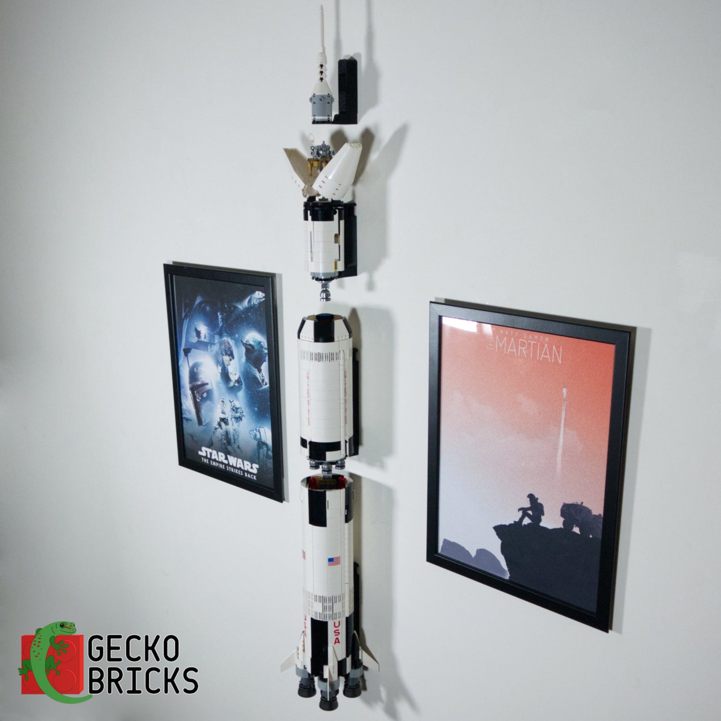 Saturn V Space Rocket (Nasa) - 21309/92176 - Wall Mount image 7