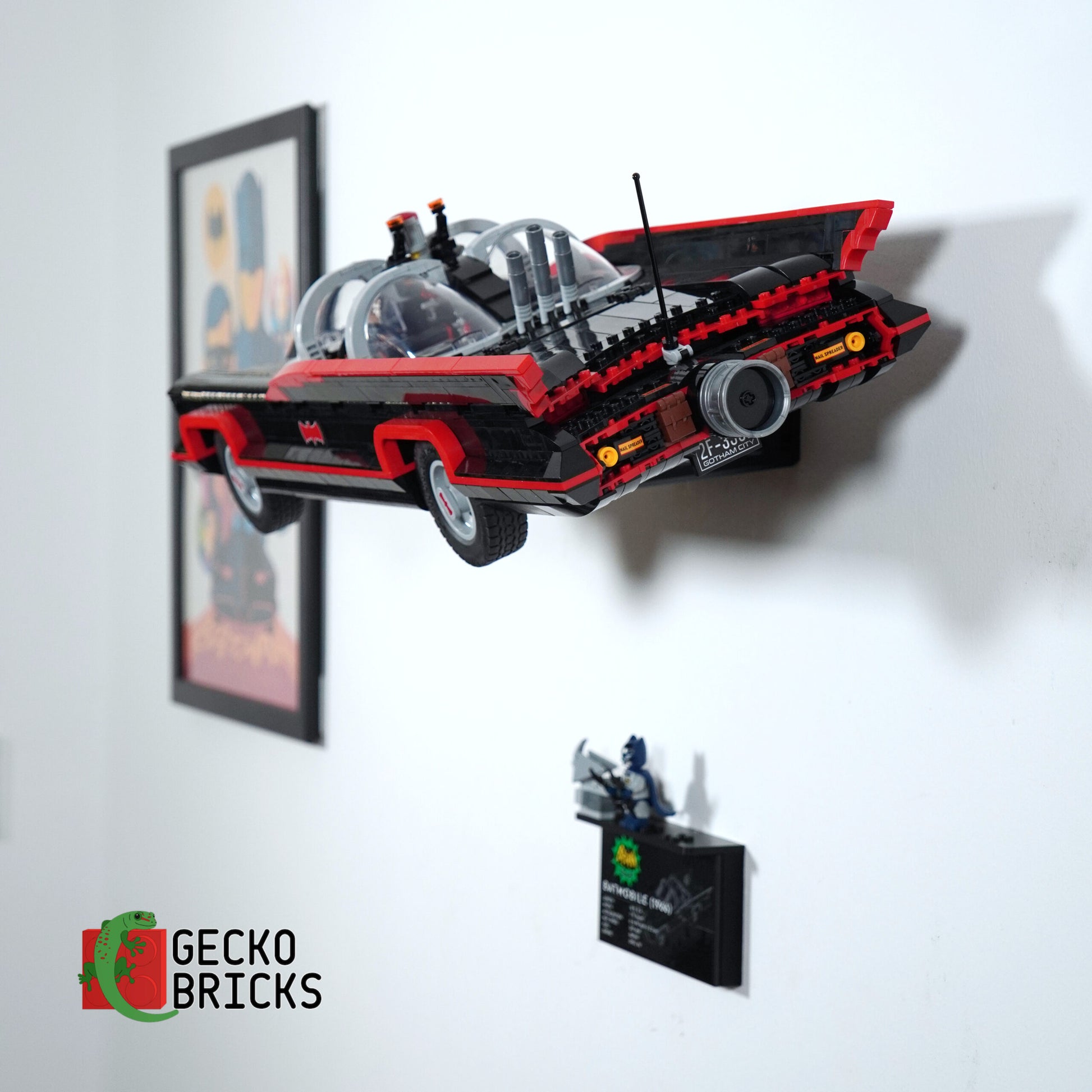 Batmobile Classic TV Series - 76328 - Wall Mount image 6