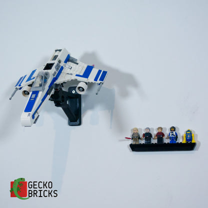 New Republic E-Wing - 75364 - Wall Mount image 3