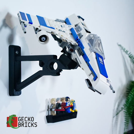 New Republic E-Wing - 75364 - Wall Mount image 0