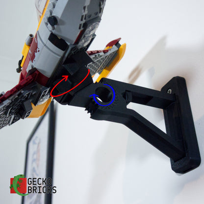 Shin Hati's Starfighter - 75364 - Wall Mount image 3