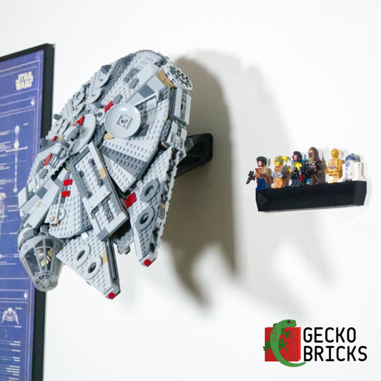Millennium Falcon - 75257/75105 - Wall Mount image 0