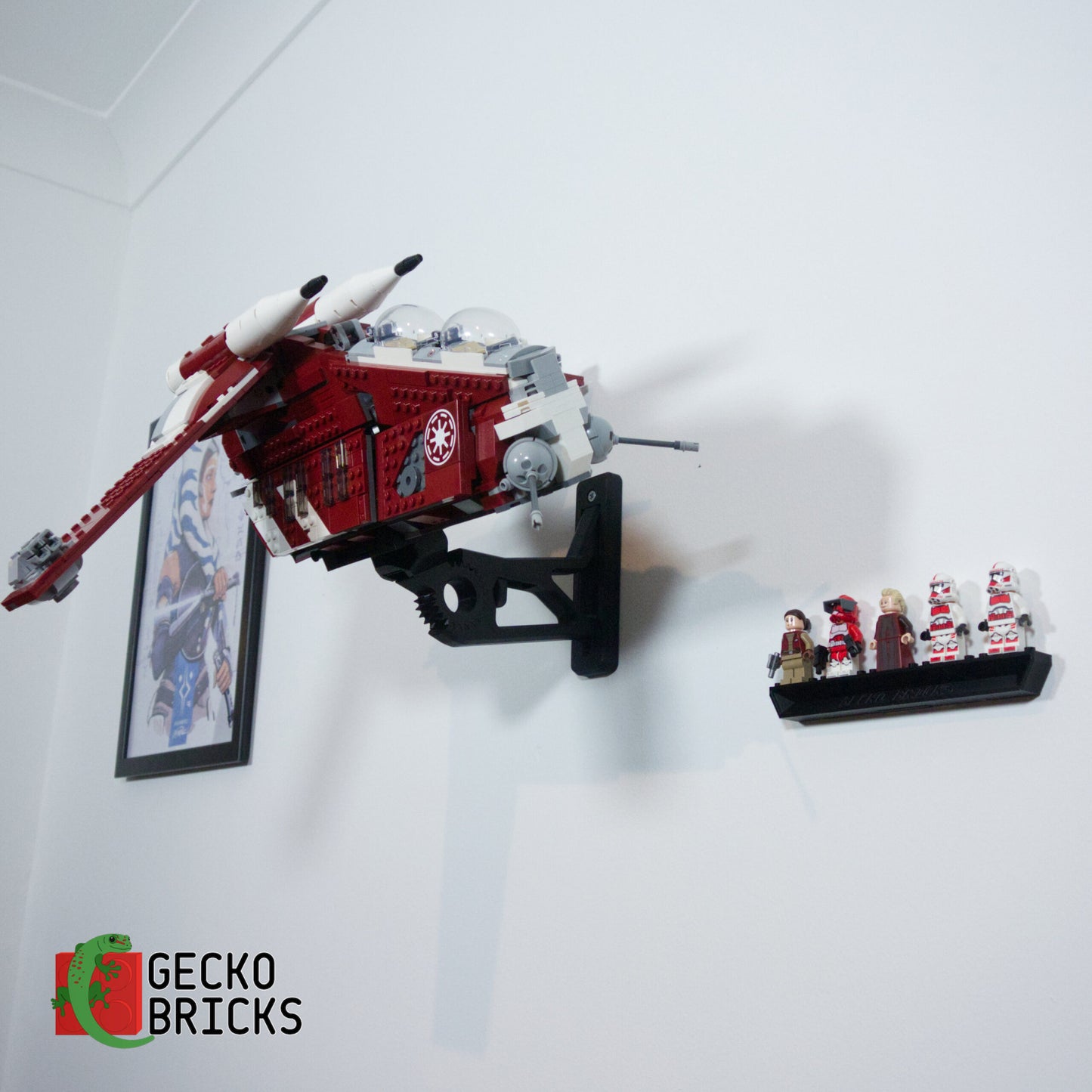 Coruscant Guard Gunship - 75354 - Wall Mount image 5
