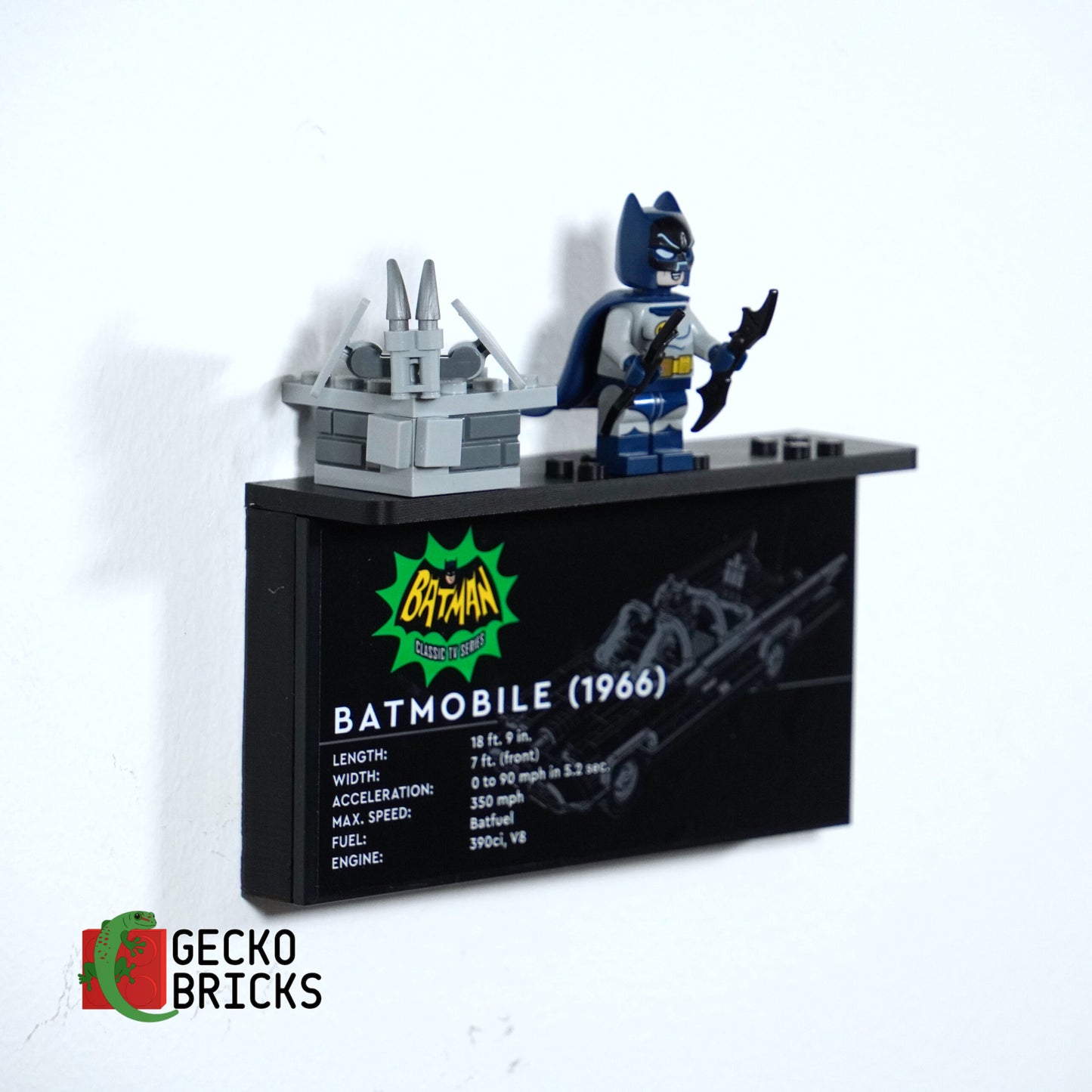 Batmobile Classic TV Series - 76328 - Wall Mount image 4