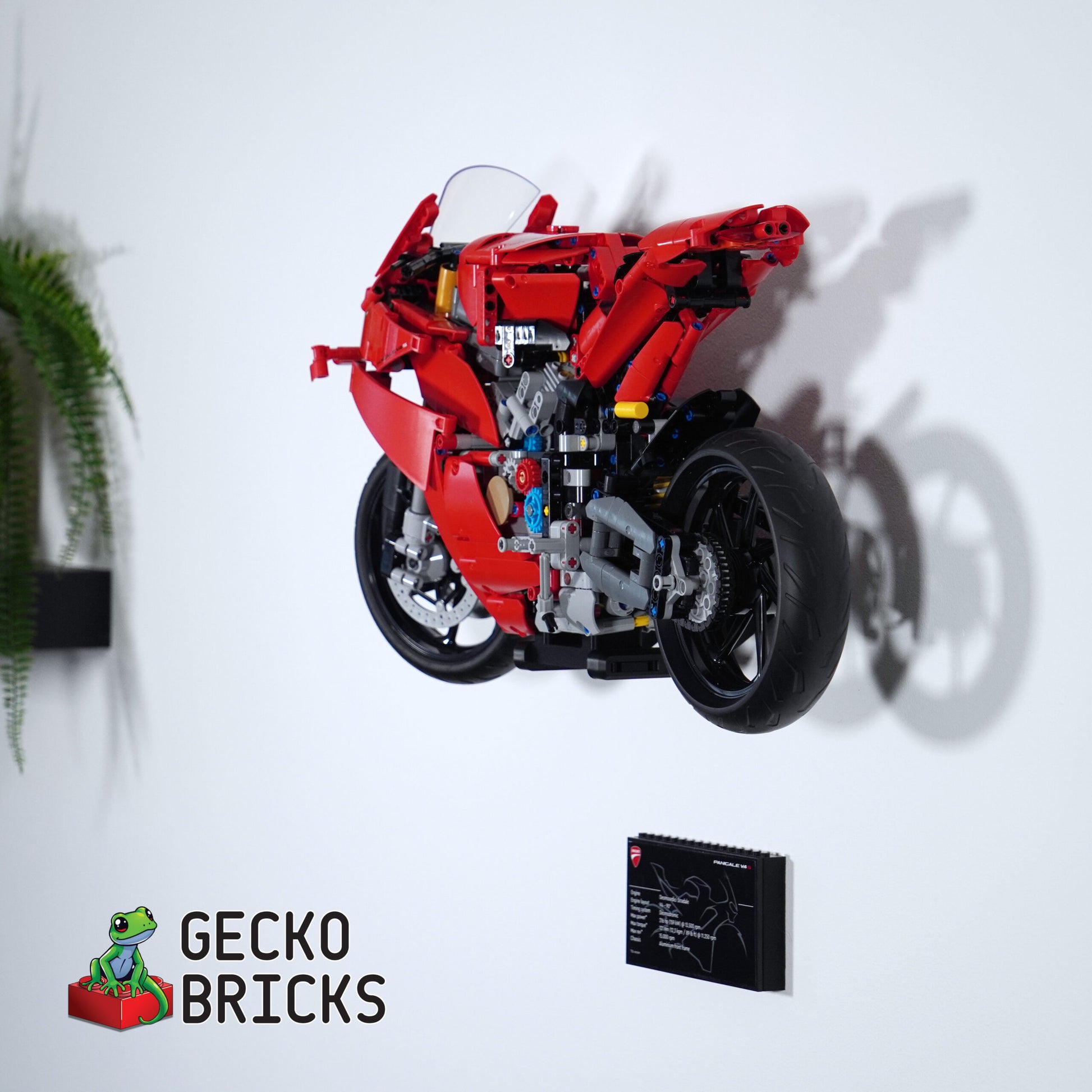 Technic Ducati Panigale V4 (Large) - 42202 - Wall Mount image 1