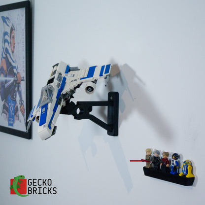 New Republic E-Wing - 75364 - Wall Mount image 1