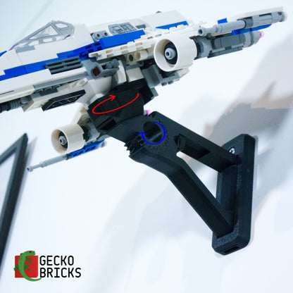 New Republic E-Wing - 75364 - Wall Mount image 4