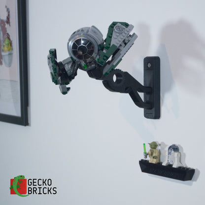 Yoda's Starfighter - 75360 - Wall Mount image 0
