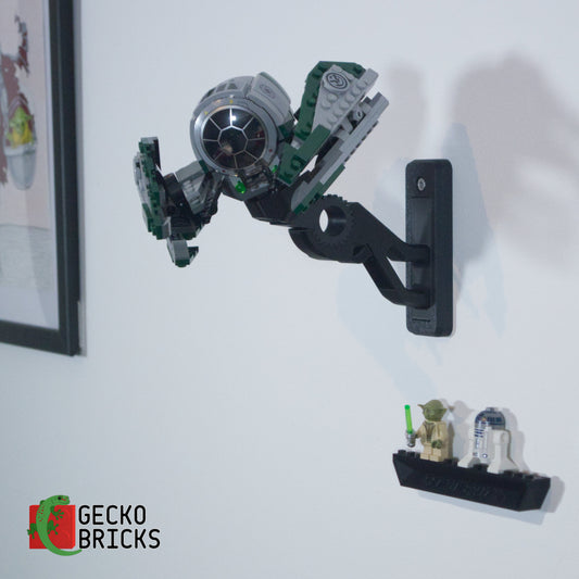 Yoda's Starfighter - 75360 - Wall Mount image 0