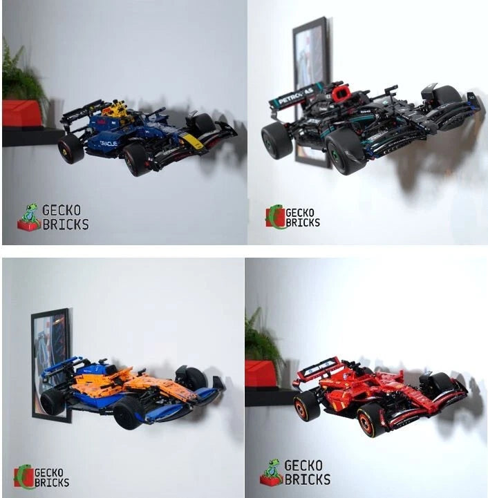 4X F1 Angle Brackets Bundle Deal (Red Bull, Mercedes, McLaren, Ferrari) image 1