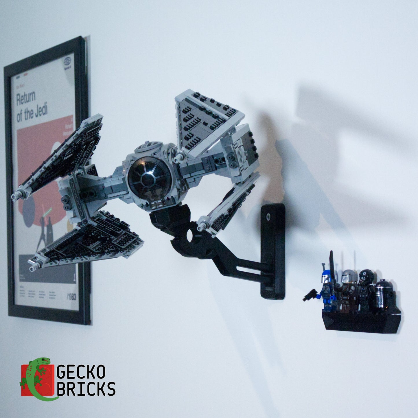 Tie Interceptor Imperial - 75348 - Wall Mount image 1