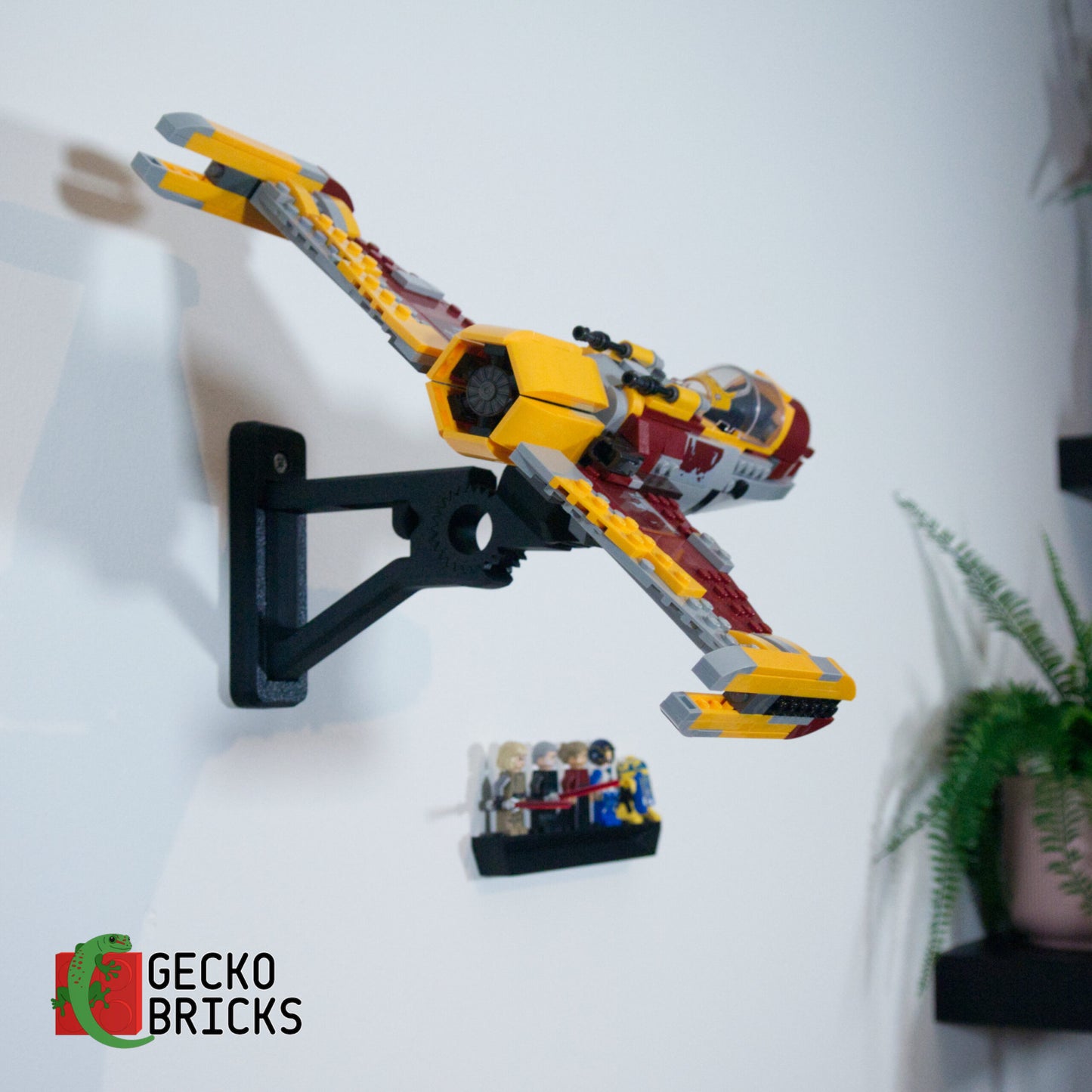 Shin Hati's Starfighter - 75364 - Wall Mount image 2