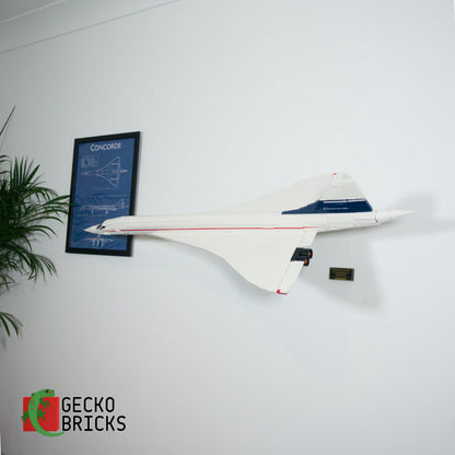 LEGO Icons Concorde (Angled Bracket) - 10318 - Wall Mount image 4
