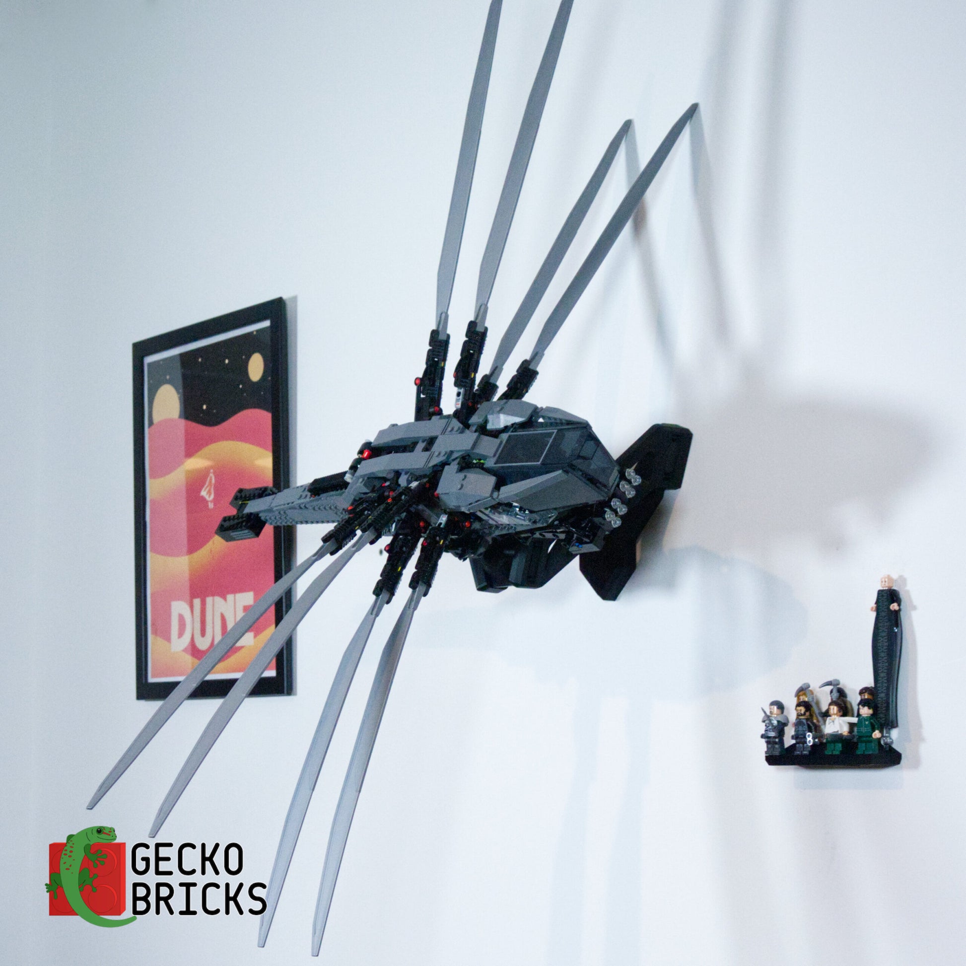 Dune Ornithopter - 10327 - Full Wall Mount image 6