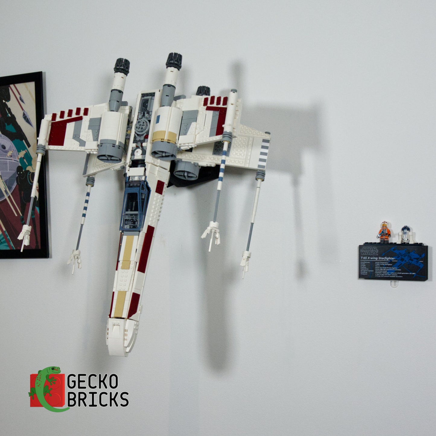 UCS X-Wing - 10240/75355 - Wall Mount image 11