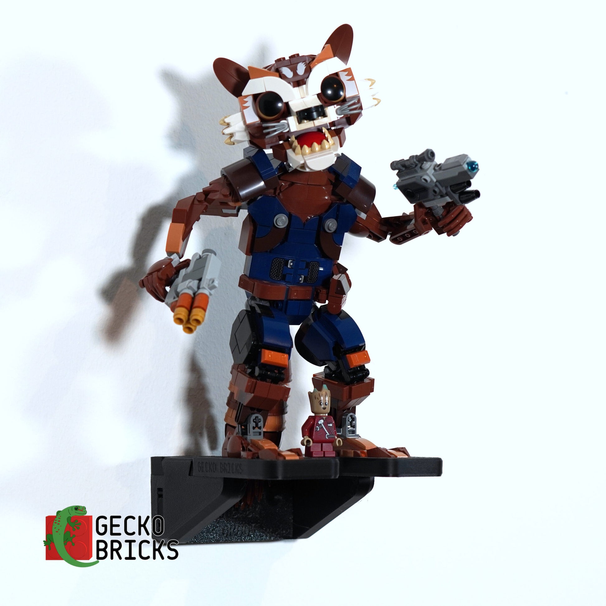Rocket and Baby Groot - 76282 - Wall Mount image 0