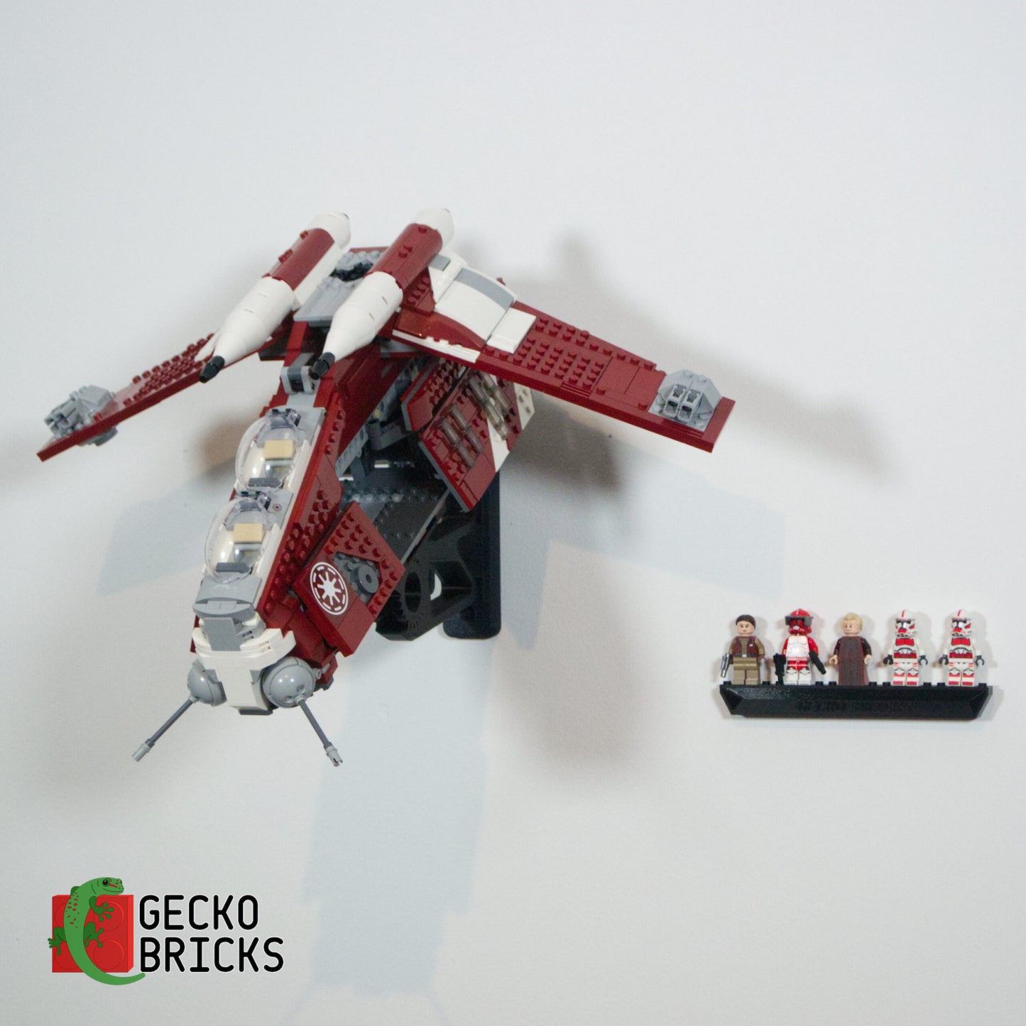 Coruscant Guard Gunship - 75354 - Wall Mount image 3