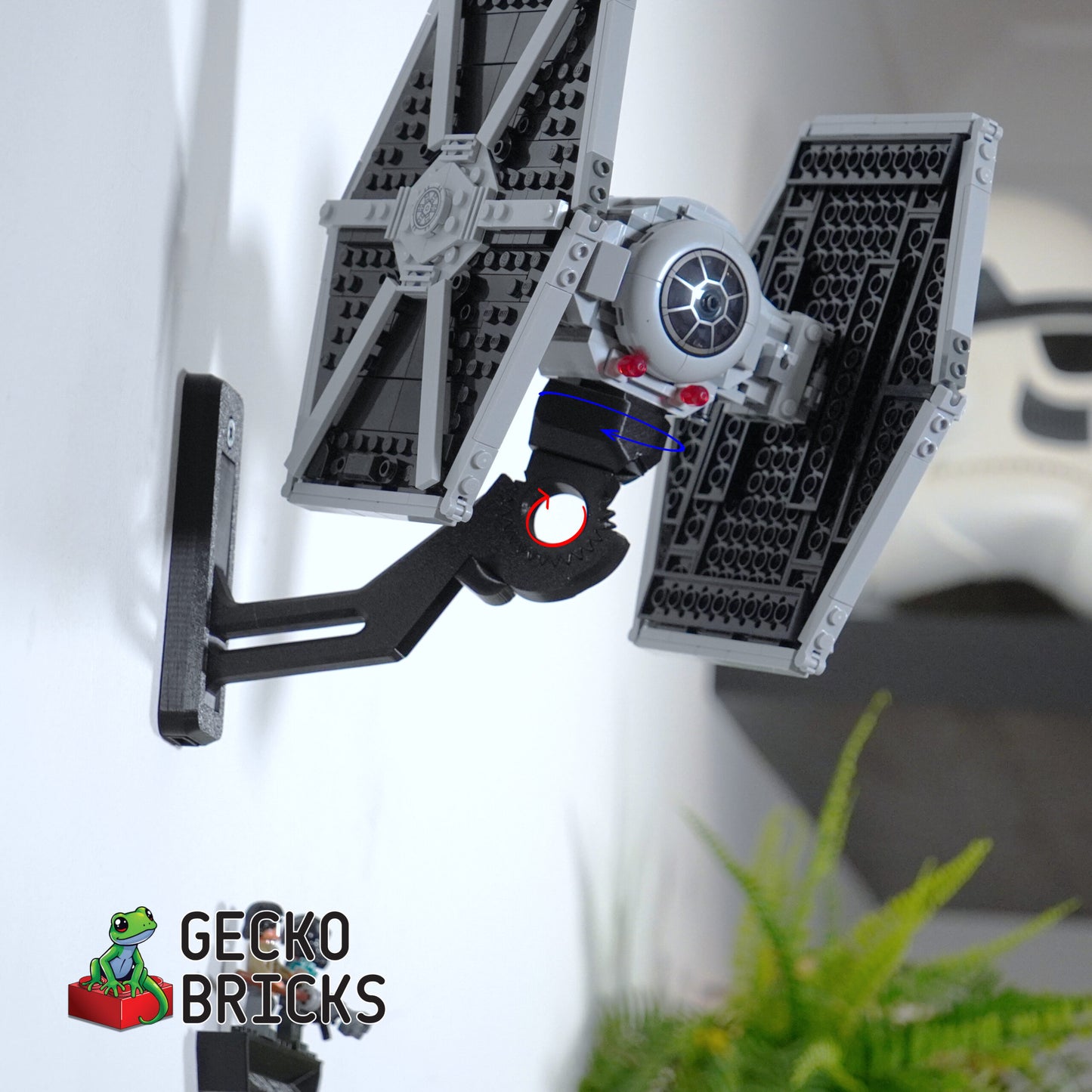 Mash Up Tie Fighter - 75393 - Wall Mount image 4