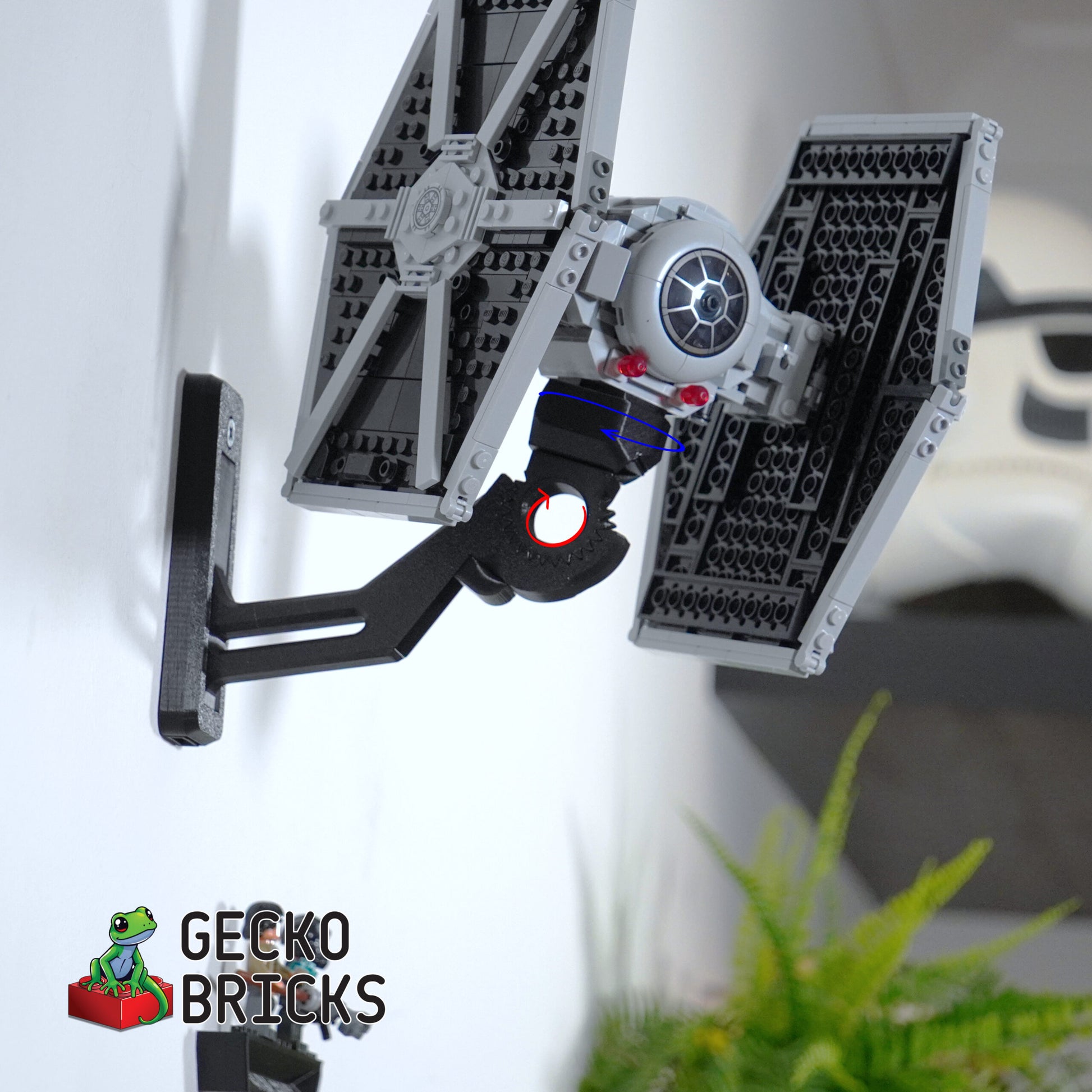 Mash Up Tie Fighter - 75393 - Wall Mount image 4