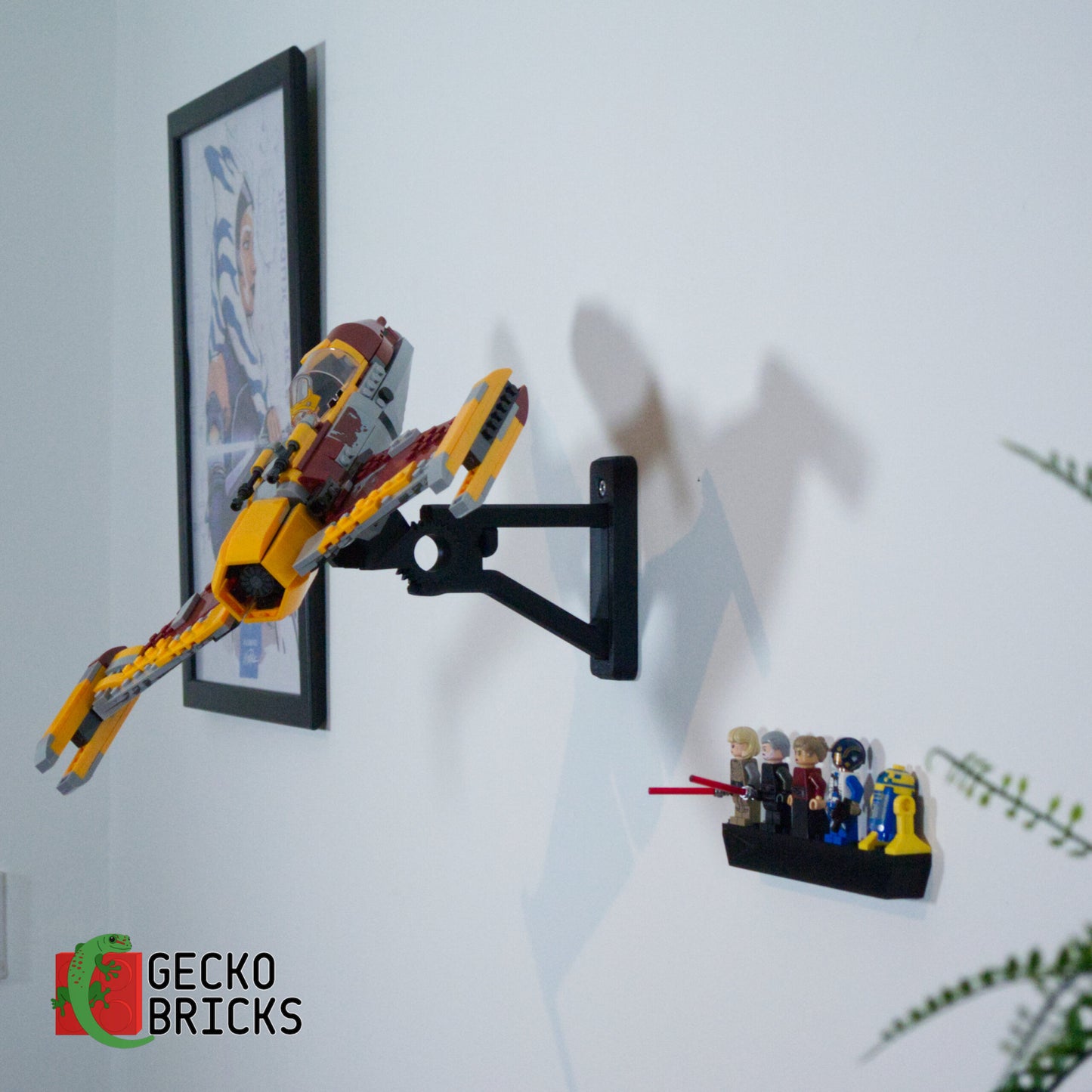 Shin Hati's Starfighter - 75364 - Wall Mount image 0