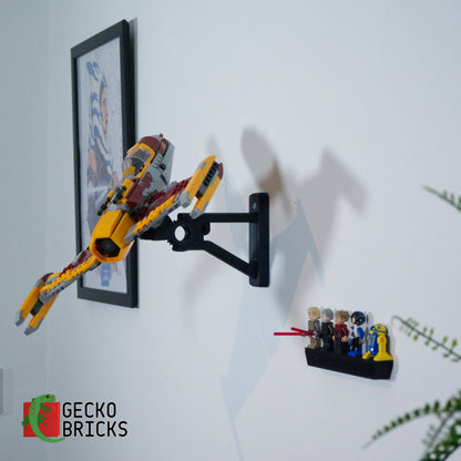 Shin Hati's Starfighter - 75364 - Wall Mount image 0