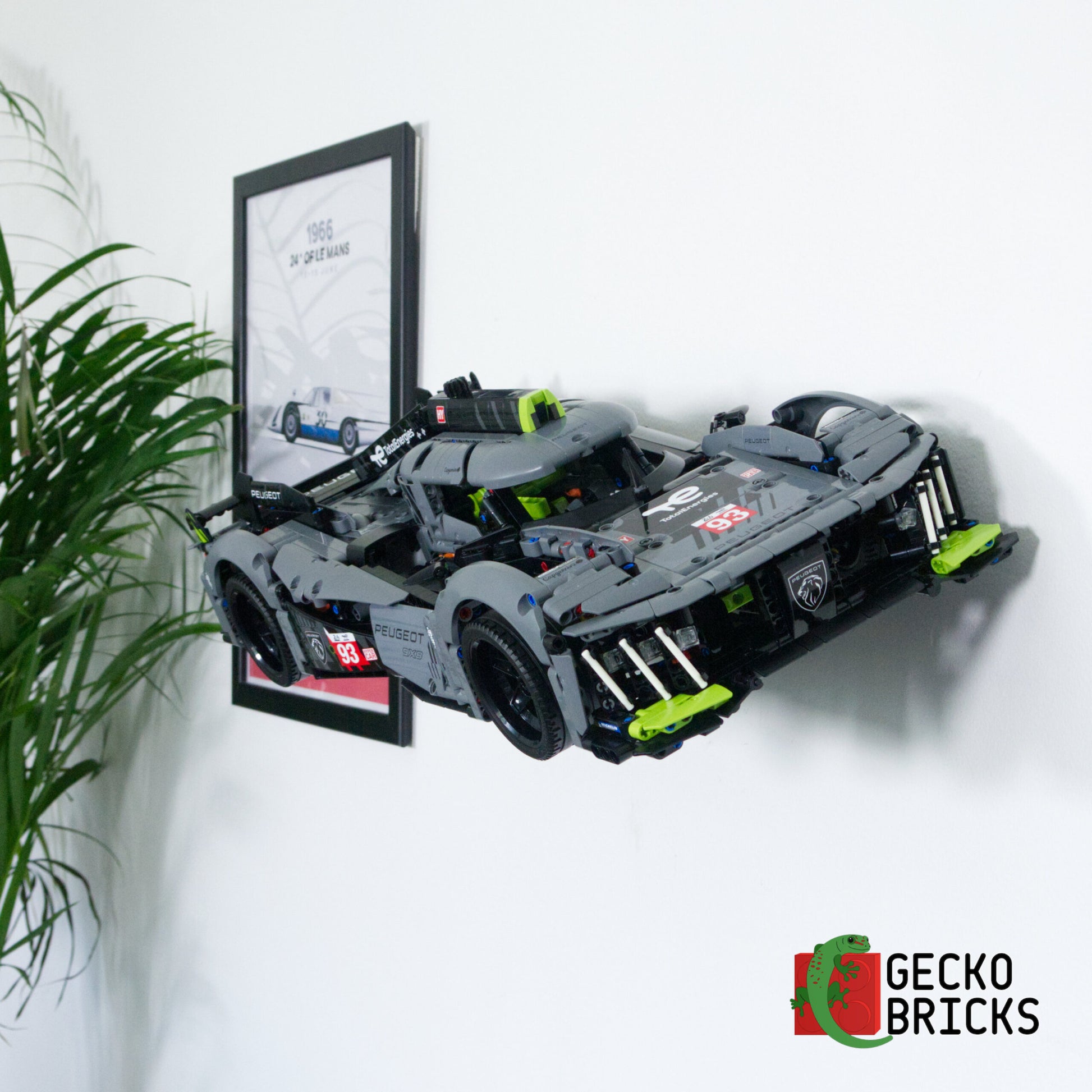 Peugeot 9X8 Le Mans Hyper Car Technic - 42156 - Wall Mount image 4