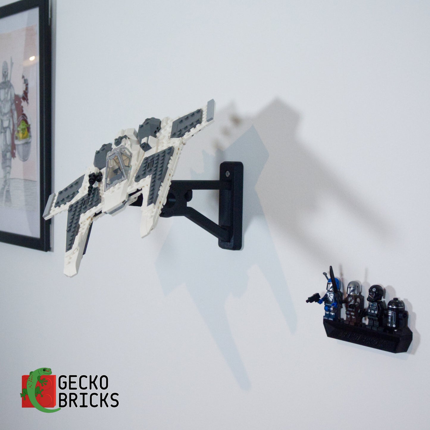 Fang Fighter Mandalorian - 75348 - Wall Mount image 1