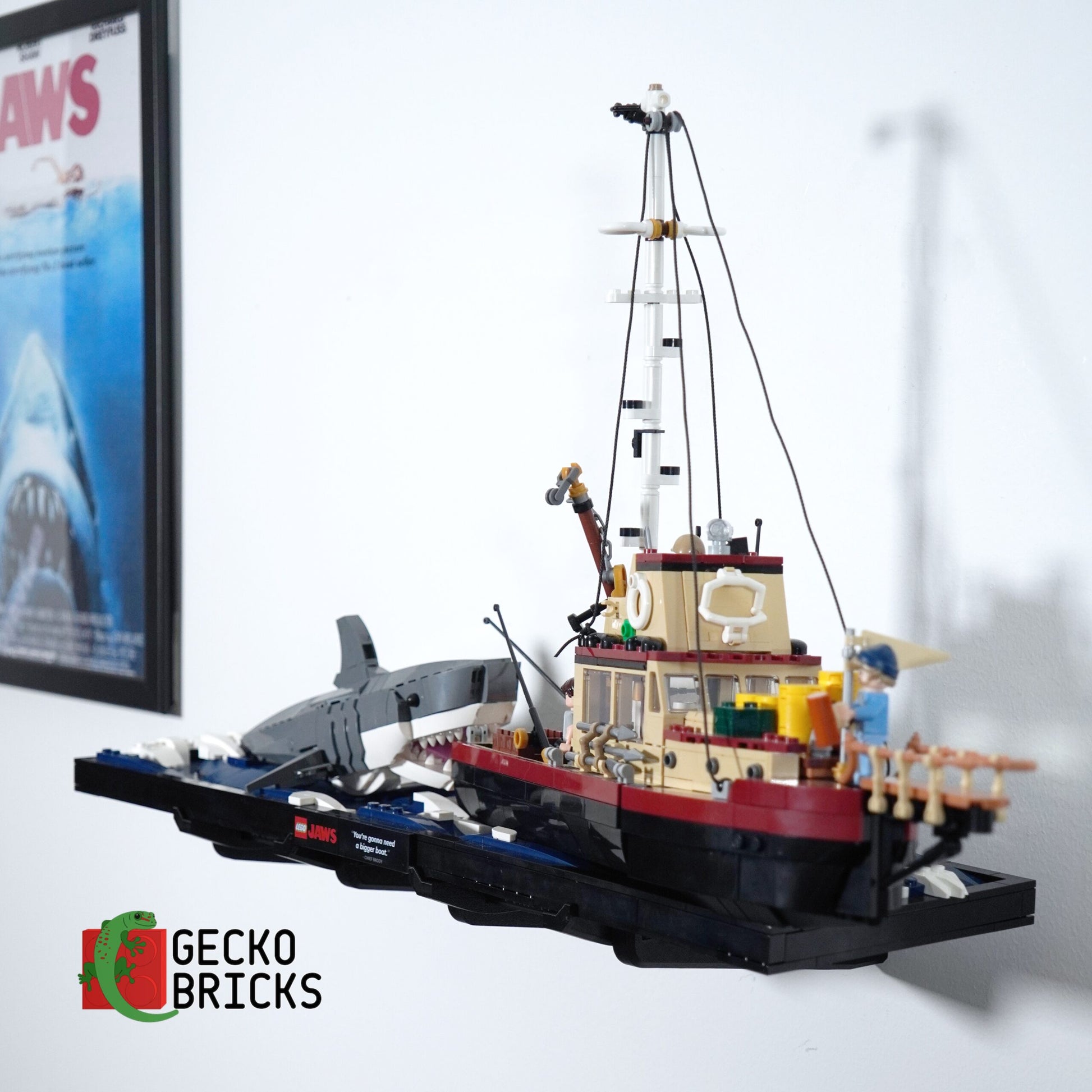 Jaws Diorama - 21350 - Wall Mount image 0