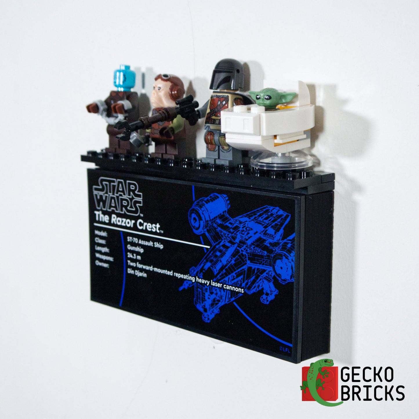 The Razor Crest UCS - 75331 - Wall Mount image 8