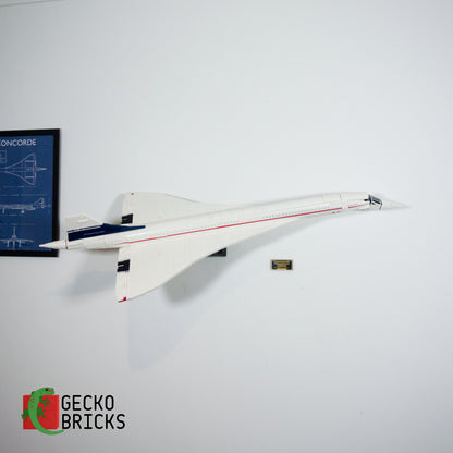 LEGO Icons Concorde (Angled Bracket) - 10318 - Wall Mount image 2