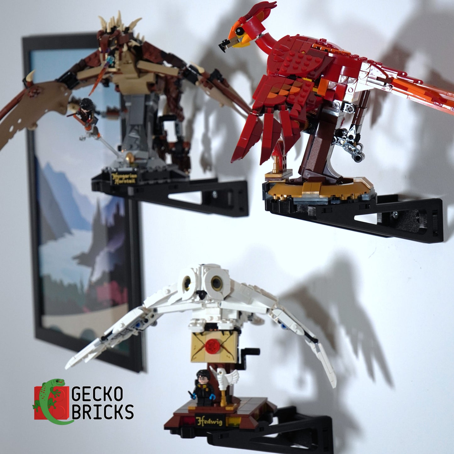 Harry Potter Flying Beasts - 75979 76394 76406 - Wall Mount image 2