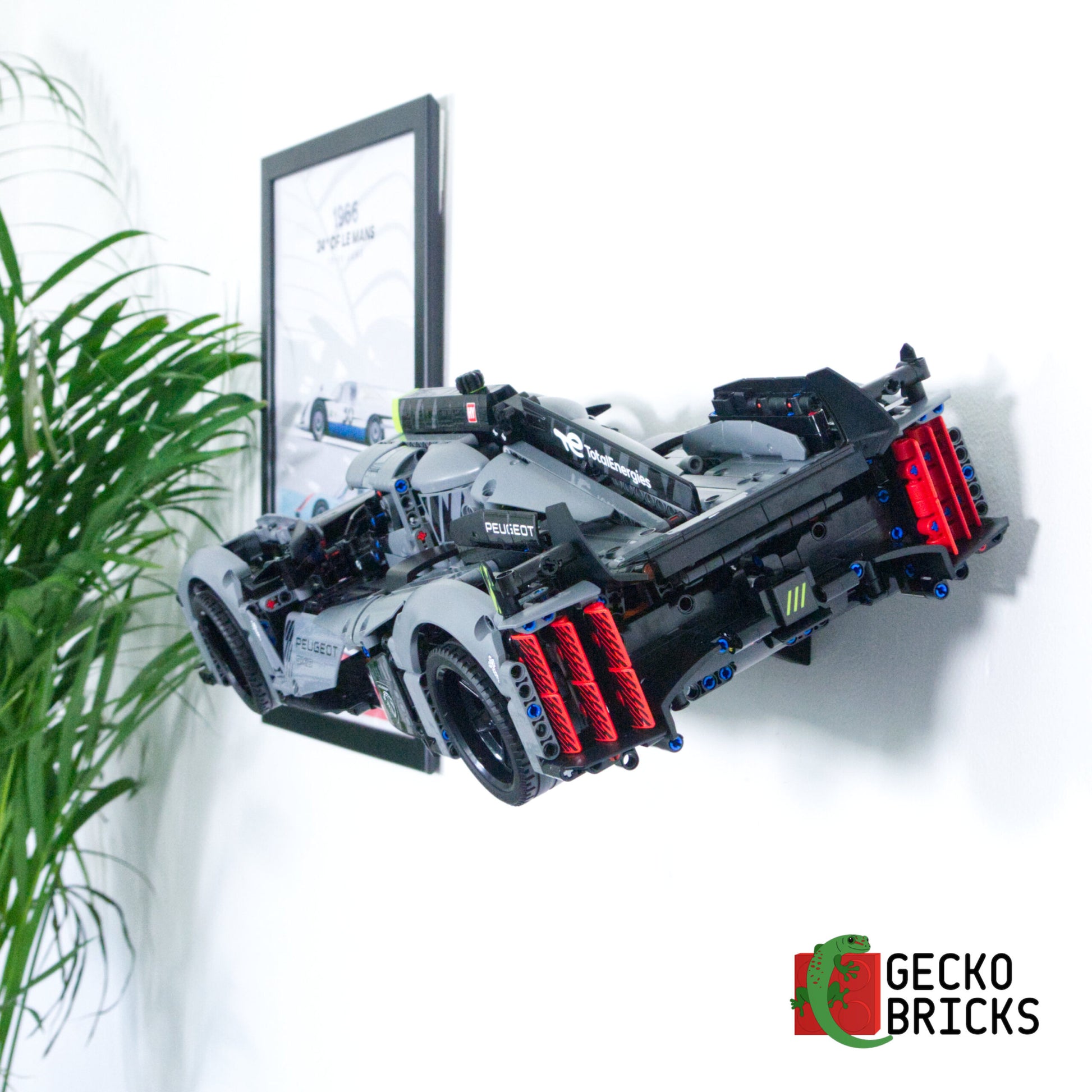 Peugeot 9X8 Le Mans Hyper Car Technic - 42156 - Wall Mount image 1
