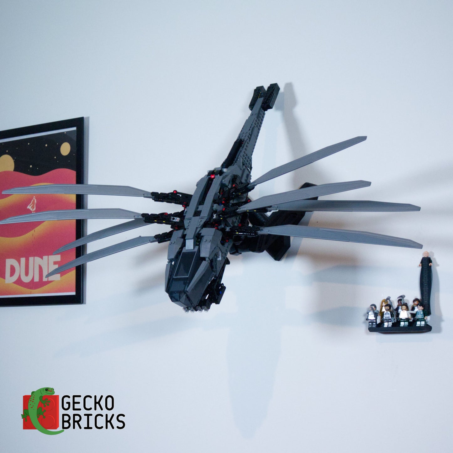 Dune Ornithopter - 10327 - Full Wall Mount image 4