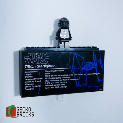 UCS Tie Fighter - 75095 - Wall Mount image 7