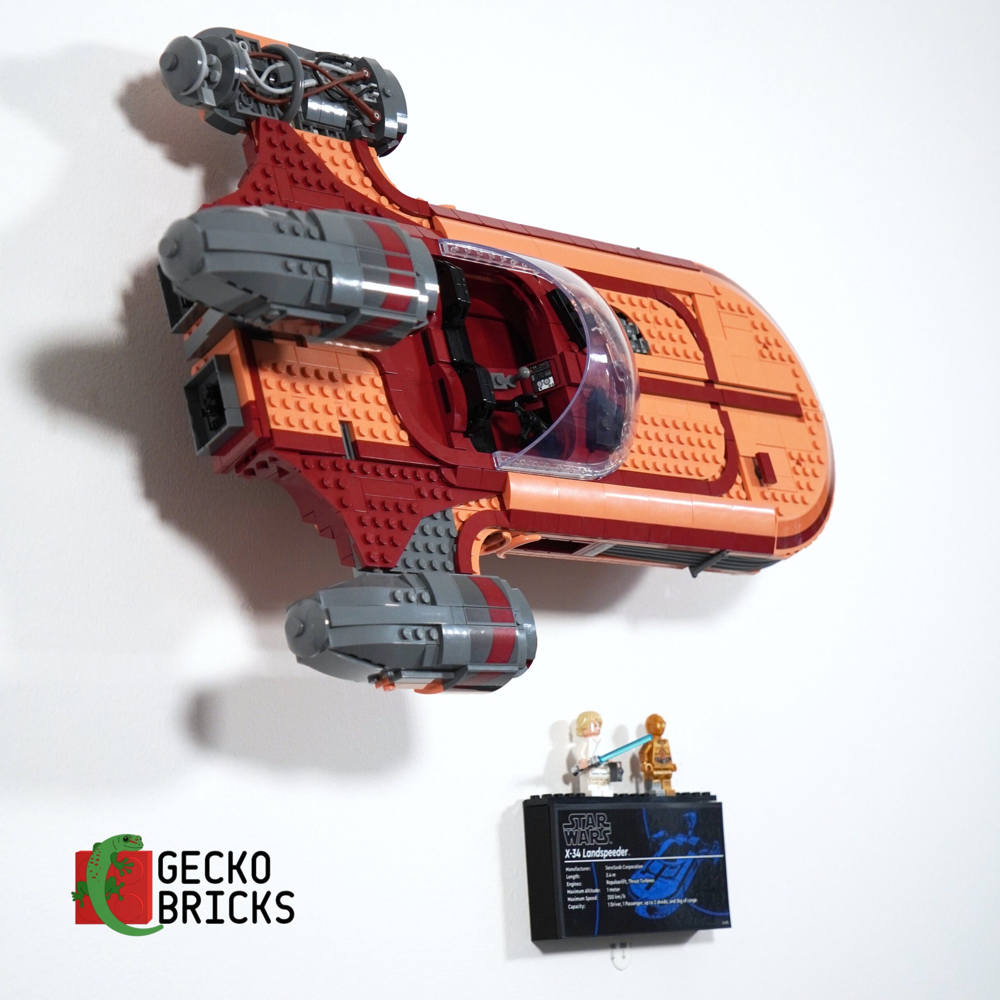 Luke Skywalker Land Speeder - 75341 - Wall Mount image 6