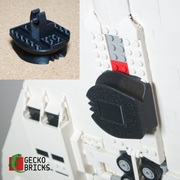 LEGO Icons Concorde (Angled Bracket) - 10318 - Wall Mount - Image 7