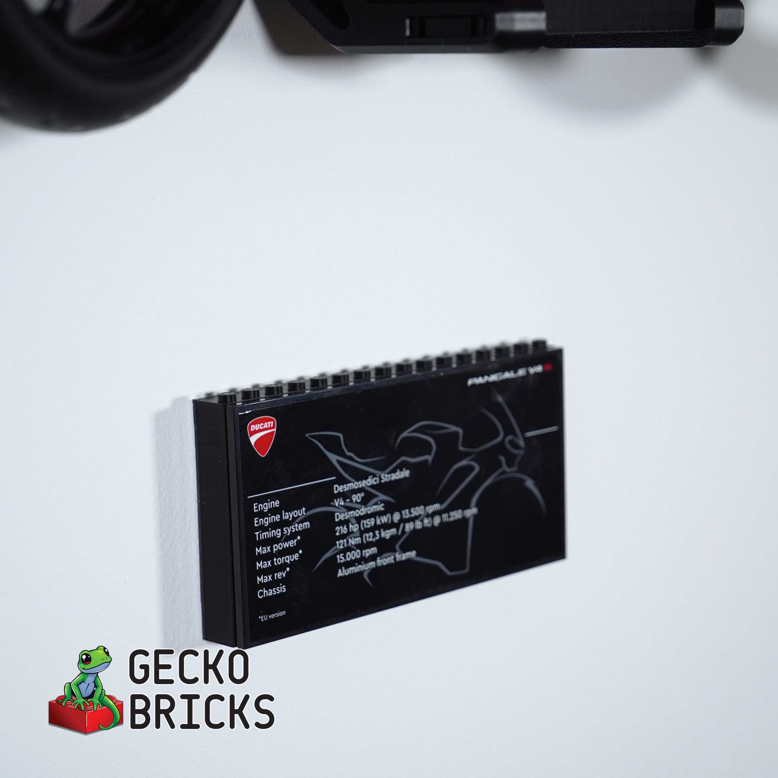 Technic Ducati Panigale V4 (Large) - 42202 - Wall Mount - Image 5