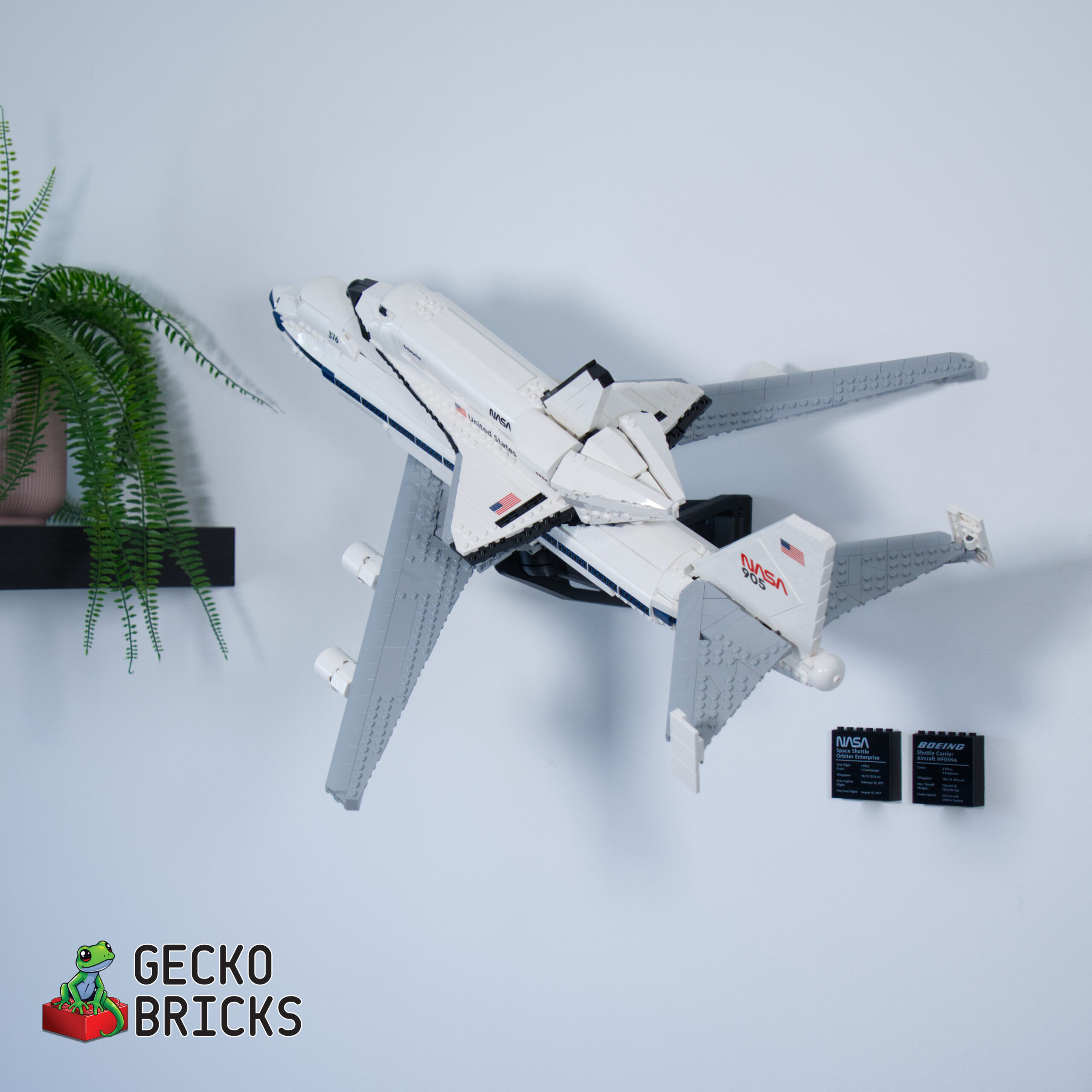 Shuttle Carrier Aircraft Wall Mount - 10360 - Image 5